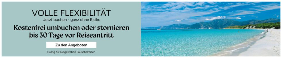 Banner Volle Flexibilität