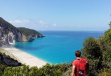 Wandern auf Lefkas / Lefkada Wandern_Milos_Beach