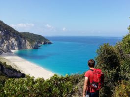 Wandern auf Lefkas / Lefkada Wandern_Milos_Beach
